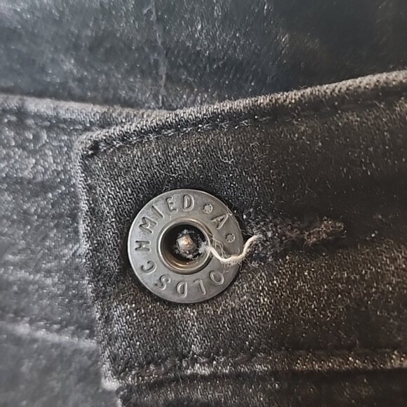 Adriana Goldschmied Ex-Boyfriend AG-ED Slouchy Slim Black Denim 31R - Picture 4 of 7